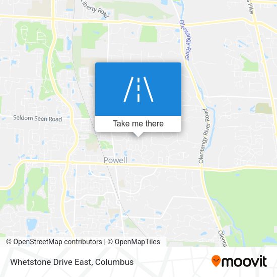 Whetstone Drive East map