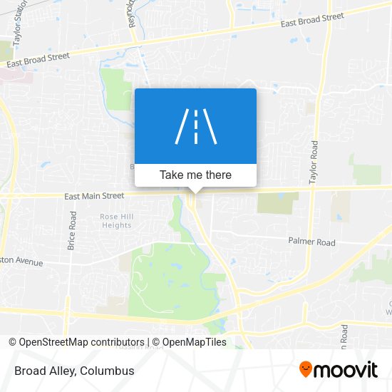 Mapa de Broad Alley