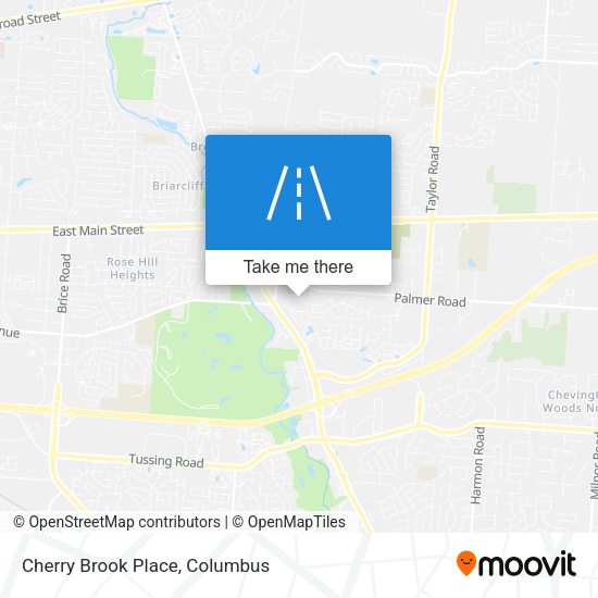 Cherry Brook Place map