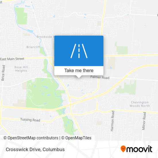 Mapa de Crosswick Drive