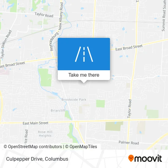 Culpepper Drive map
