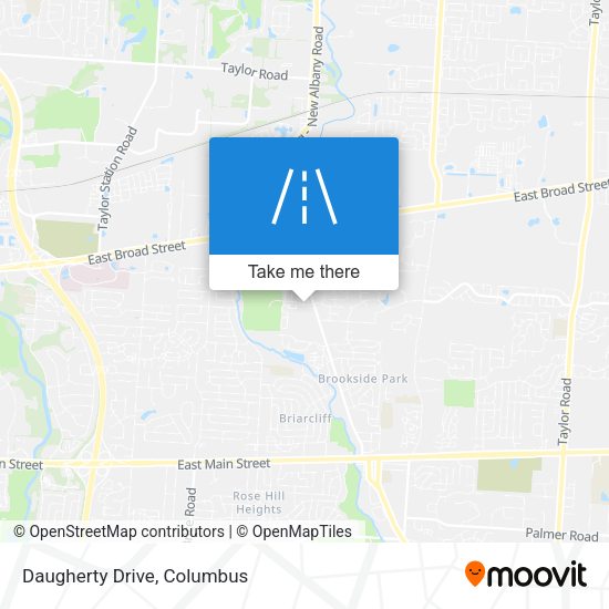 Mapa de Daugherty Drive