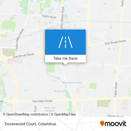 Mapa de Doverwood Court
