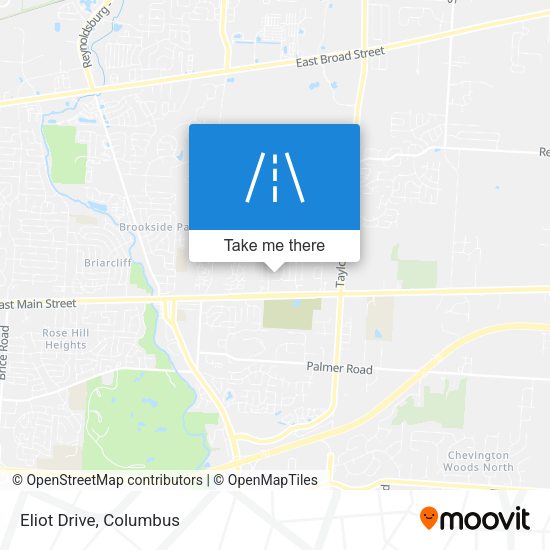 Mapa de Eliot Drive