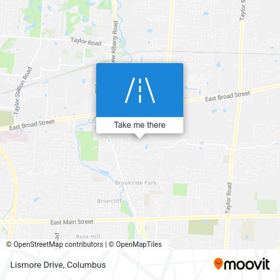 Mapa de Lismore Drive