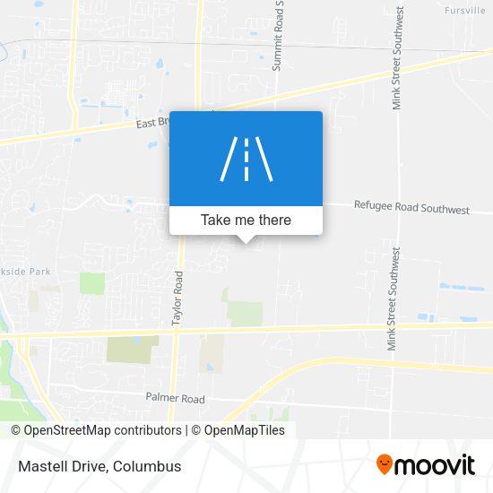 Mapa de Mastell Drive