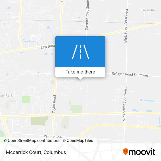 Mapa de Mccarrick Court