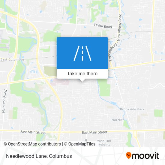 Mapa de Needlewood Lane