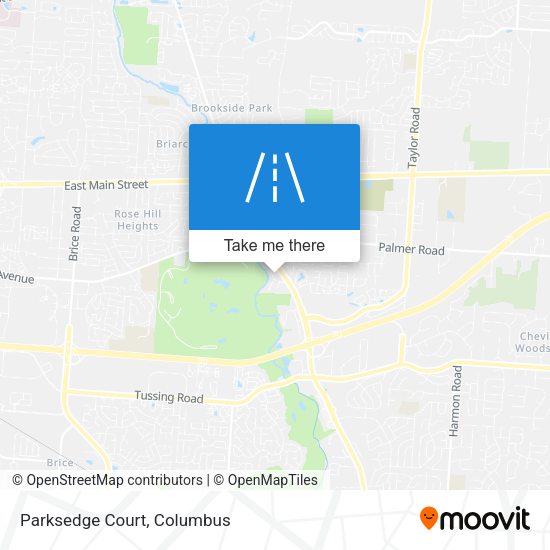 Mapa de Parksedge Court