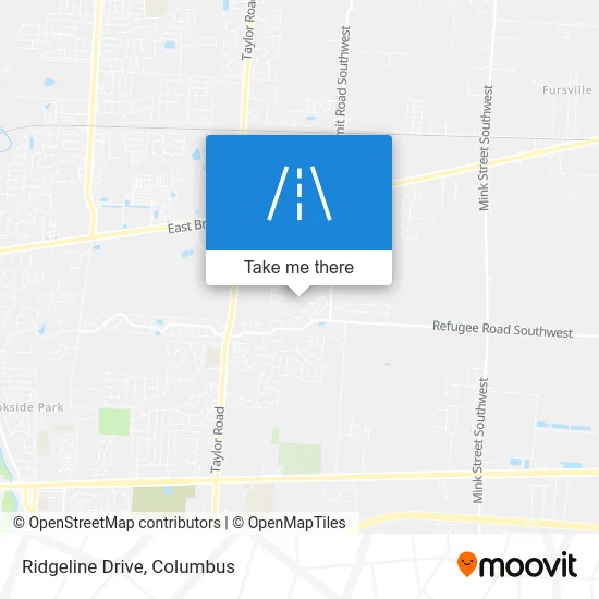 Ridgeline Drive map