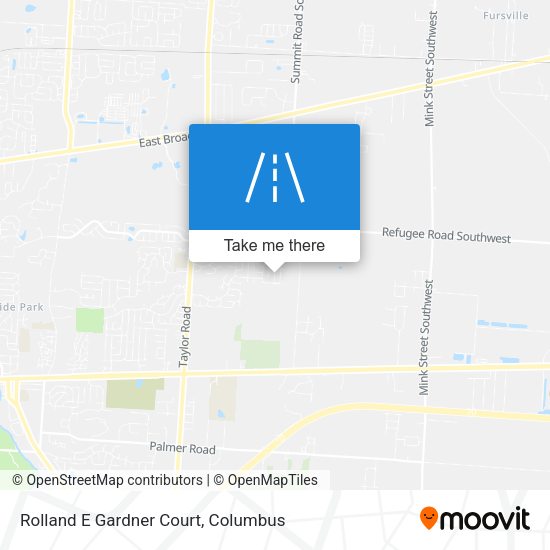 Mapa de Rolland E Gardner Court