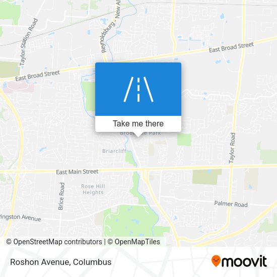 Roshon Avenue map