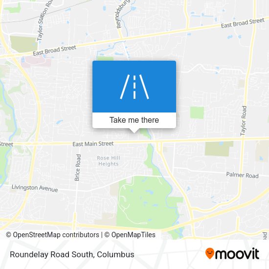 Mapa de Roundelay Road South
