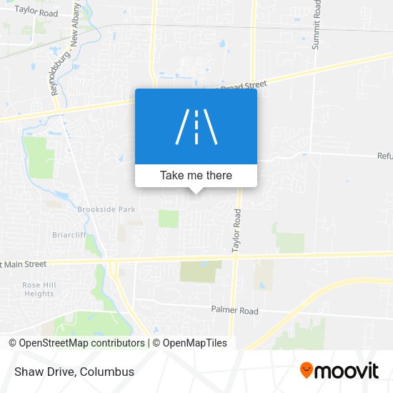 Mapa de Shaw Drive