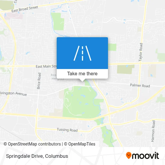 Springdale Drive map