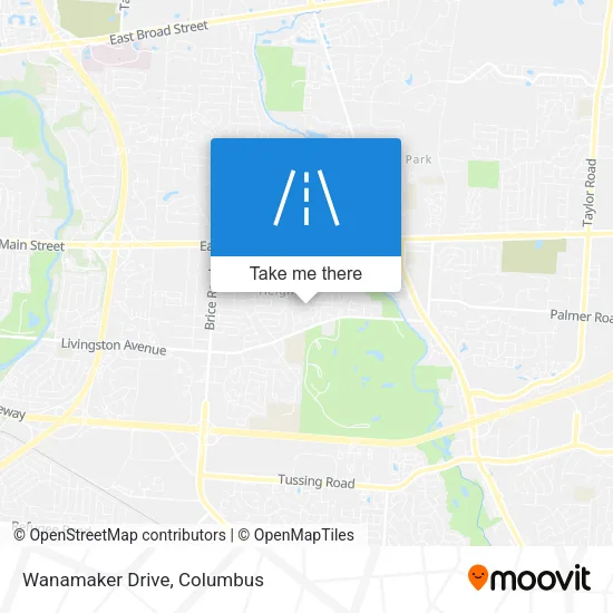 Wanamaker Drive map