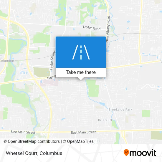 Whetsel Court map
