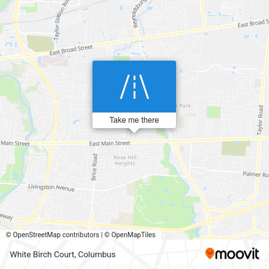 Mapa de White Birch Court