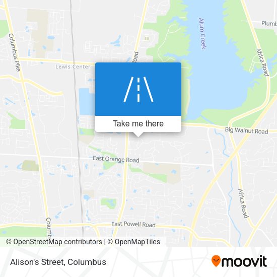 Mapa de Alison's Street