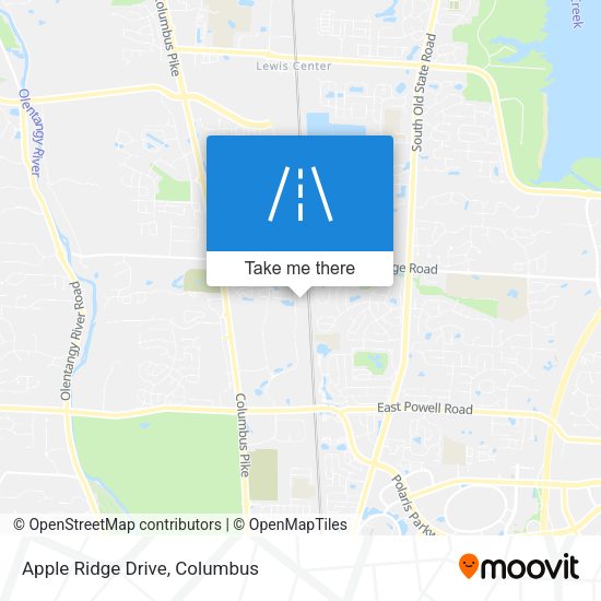 Apple Ridge Drive map