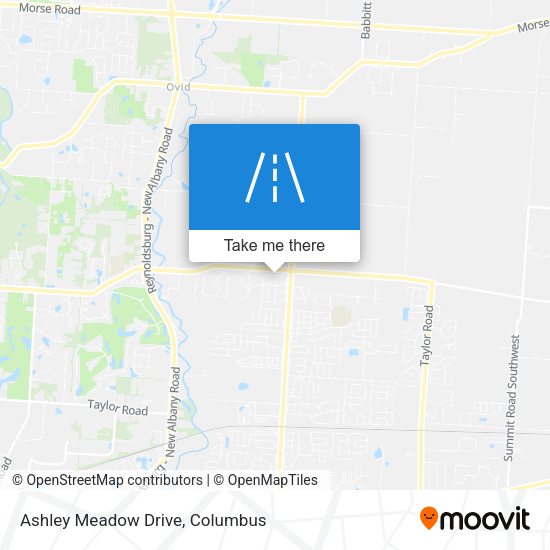 Mapa de Ashley Meadow Drive