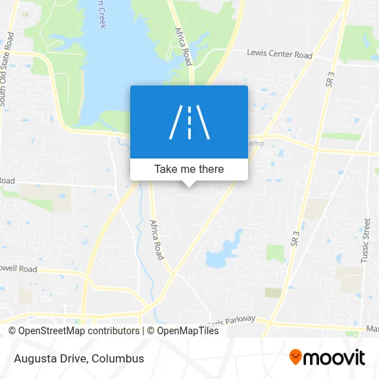 Augusta Drive map