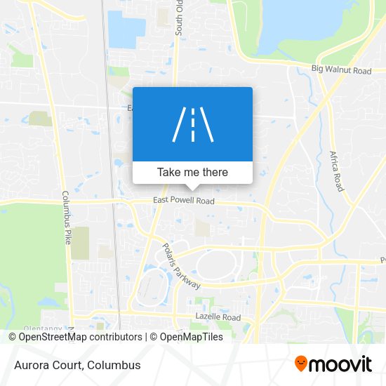Mapa de Aurora Court