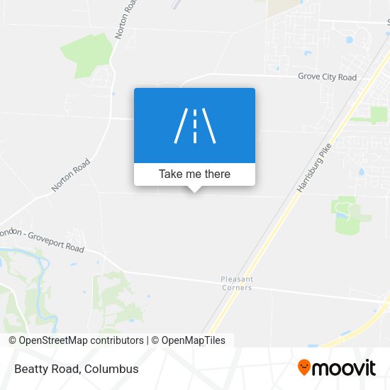 Mapa de Beatty Road