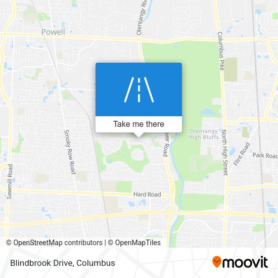 Mapa de Blindbrook Drive