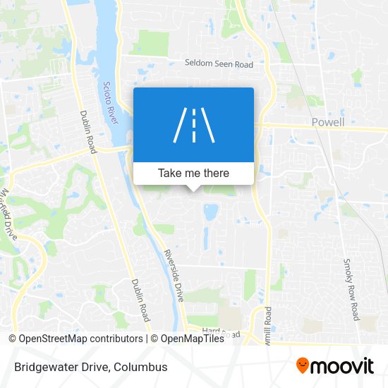 Bridgewater Drive map
