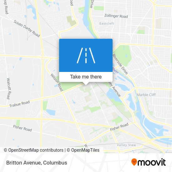 Britton Avenue map