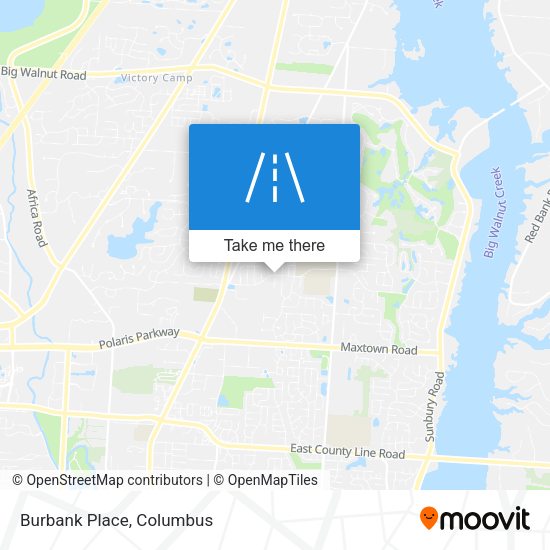 Mapa de Burbank Place