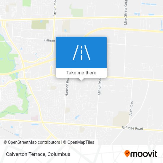 Mapa de Calverton Terrace