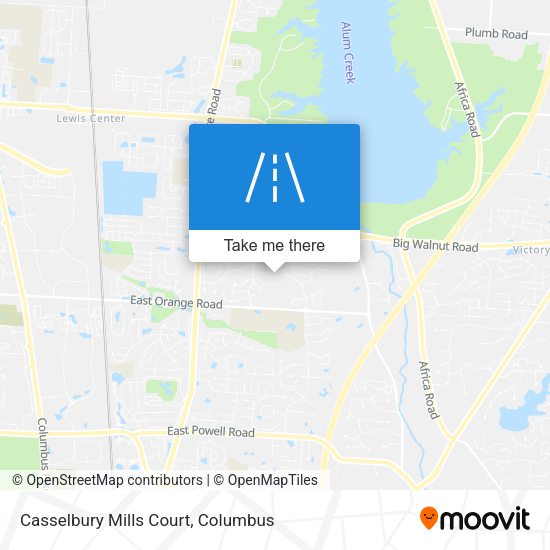 Mapa de Casselbury Mills Court