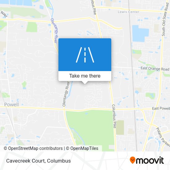 Mapa de Cavecreek Court