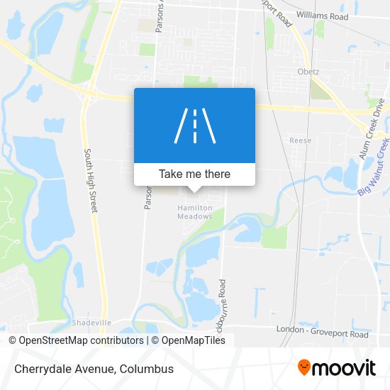 Mapa de Cherrydale Avenue