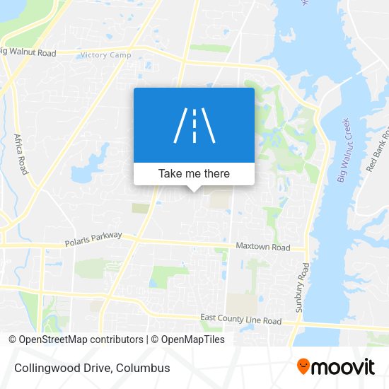 Collingwood Drive map