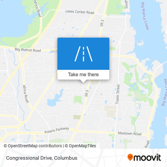 Congressional Drive map