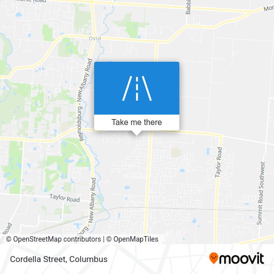 Mapa de Cordella Street