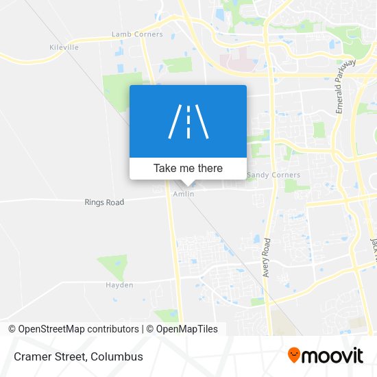Mapa de Cramer Street