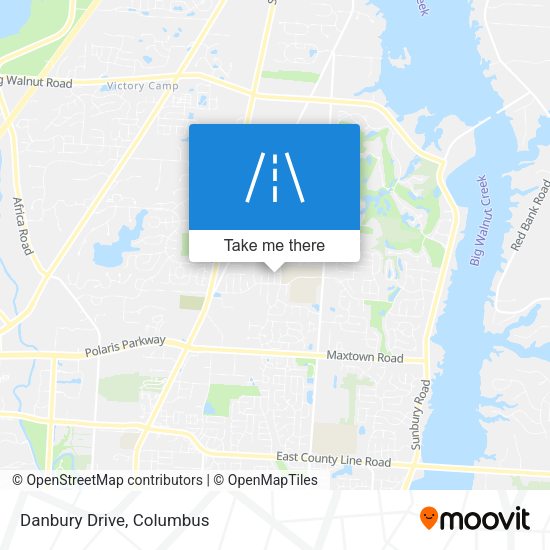 Mapa de Danbury Drive