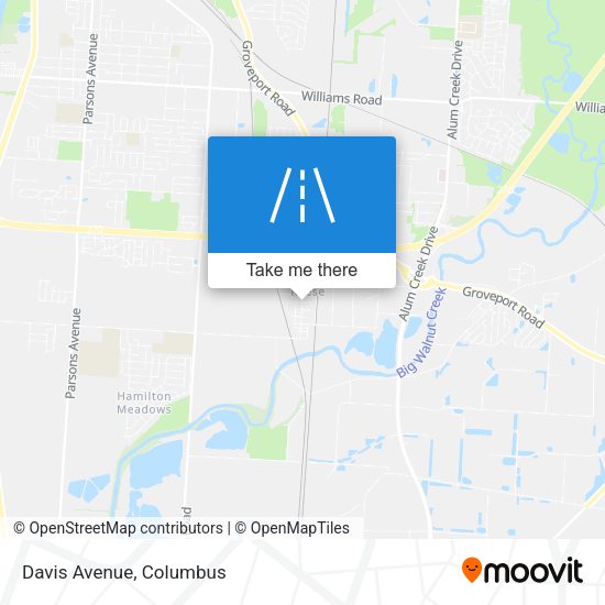 Mapa de Davis Avenue