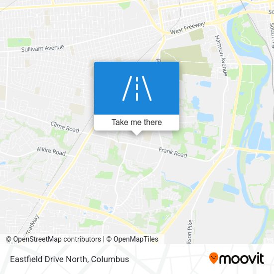Eastfield Drive North map