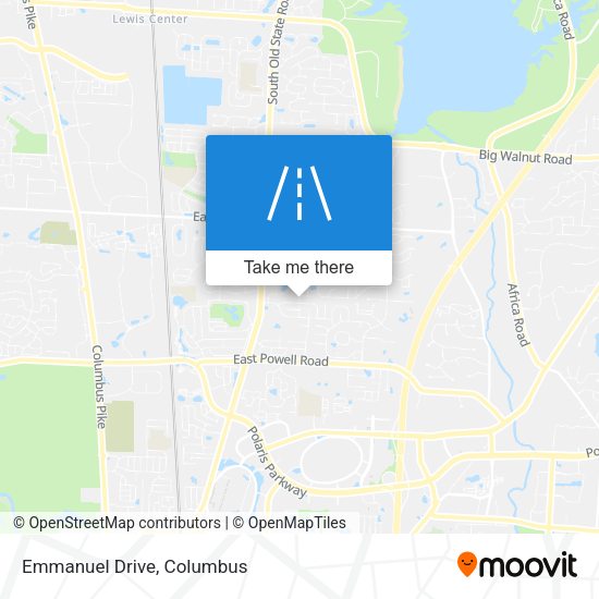 Mapa de Emmanuel Drive