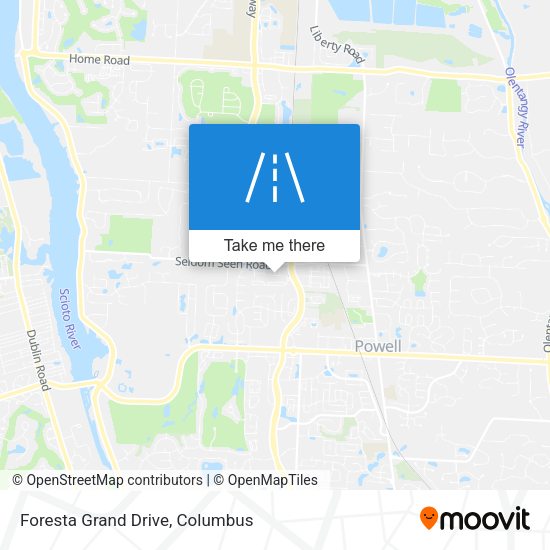 Foresta Grand Drive map