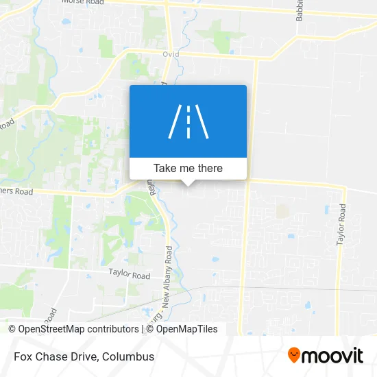 Fox Chase Drive map