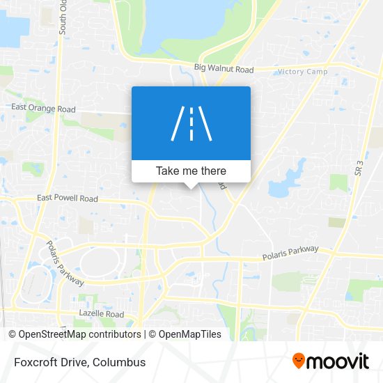 Mapa de Foxcroft Drive