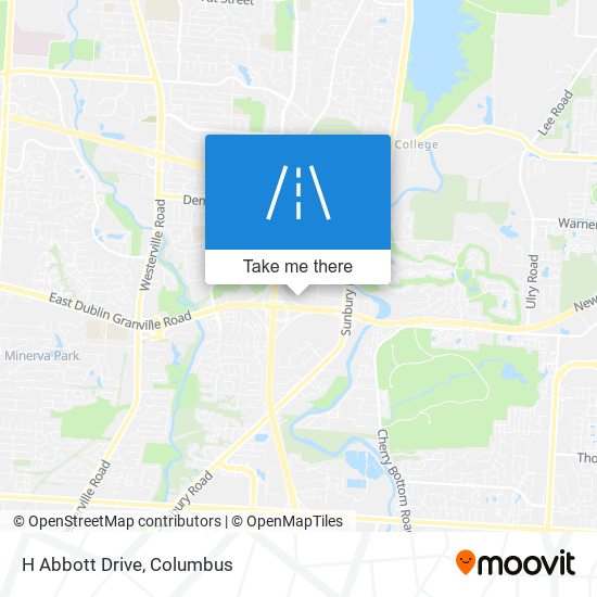 H Abbott Drive map