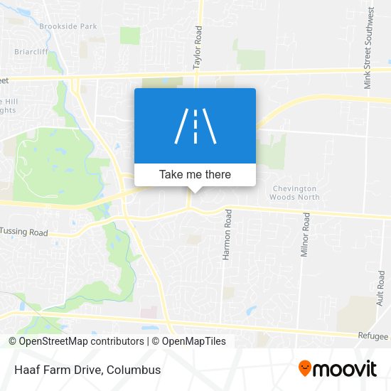Mapa de Haaf Farm Drive