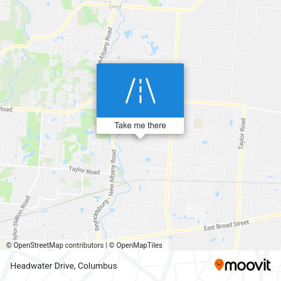 Mapa de Headwater Drive
